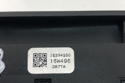 Переключатель volvo xc90 ii 31394150 2016 фото №1