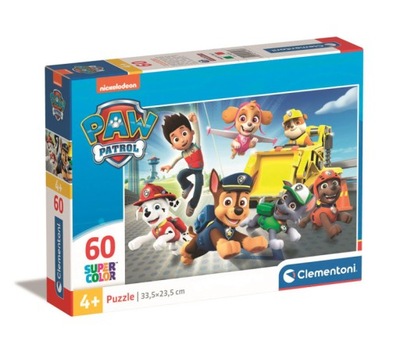 Puzzle 60 el. PAW PATROL Psi Patrol Clementoni