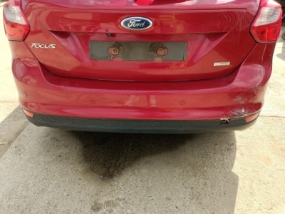 Бампер задний задняя ford focus mk3 хэтчбек pdc фото №1