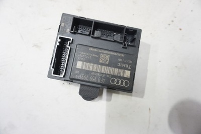 Модуль блок управления дверь 4f0959793p volkswagen audi seat skoda фото №1