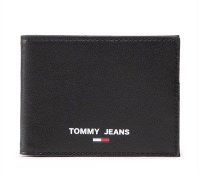 TOMMY JEANS PORTFEL SKÓRZANY |AM0AM10417 BDS|