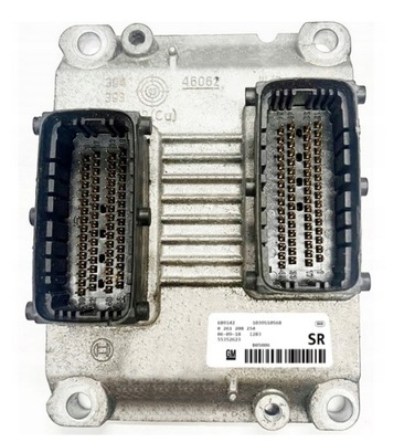 ECU OPEL AGILA 1.2 0261208254 55352623 SR LIMPIO  