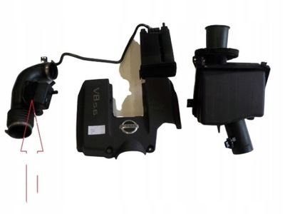 Wąż труба впускний повітря nissan titan armada фото №1