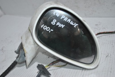 Дзеркало зовнішнє citroen c4 праве 8 pin фото №1