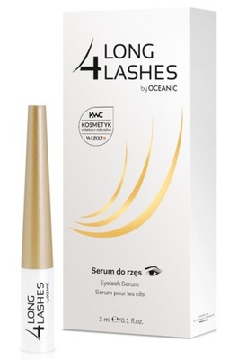 LONG4LASHES AA Oceanic Rewelacyjne serum przyspieszające wzrost rzęs 3ml