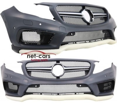 Бампер перед mercedes gla x156 -16 45 amg c фото №1