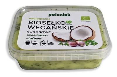 Biosełko Wegańskie Kokosowe Czosnkowo Ziołowe Bio 200 G Poloniak