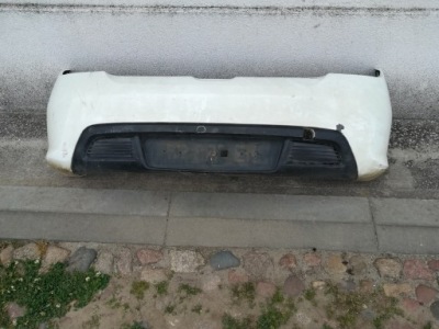 Peugeot 308 t7 рестайлінг  hb бампер задні задній накладка фото №1