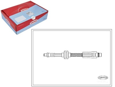 CORTECO CABLE DE FRENADO 512547 LH0311 425E469E12  