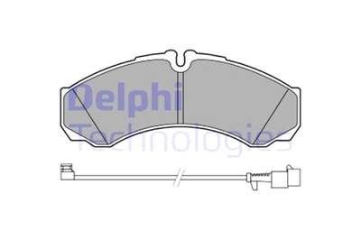 DELPHI КОЛОДКИ ГАЛЬМІВНІ IVECO DAILY 35S14 35S15 35C15 14- ПЕРЕД ЗАД