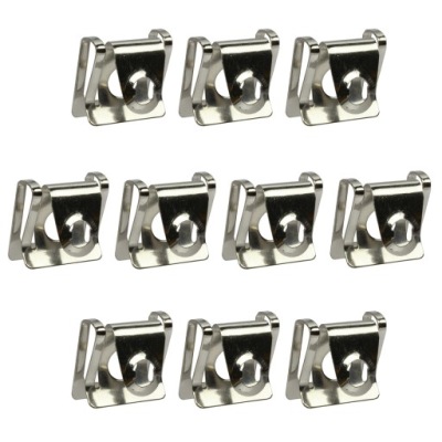 10x пластина клипса защита двигателя a4 b5 b6 b7 a6 фото №1