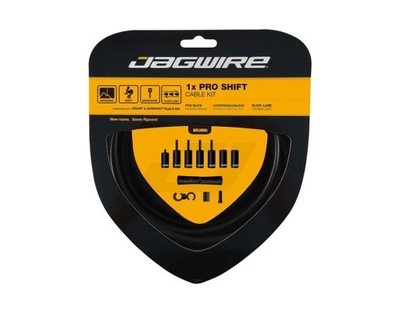 Jagwire Pro Shift 1x zestaw kabli przerzutki steal