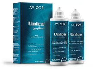 Płyn do soczewek Avizor Unica Sensitive 2x 350ml
