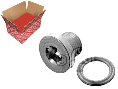 Кришка зливний оливи картера масляний [febi bilstein фото №1