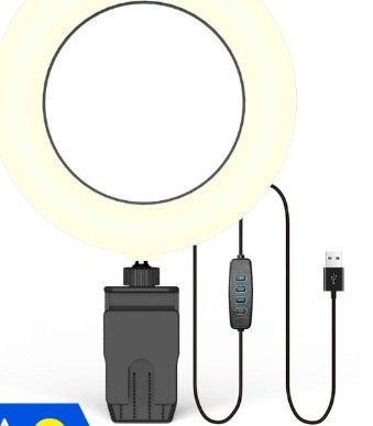 LAMPA PIERŚCIENIOWA DOMEA LEDCircle Light 6 "