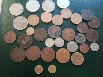 Monety Anglii i inne