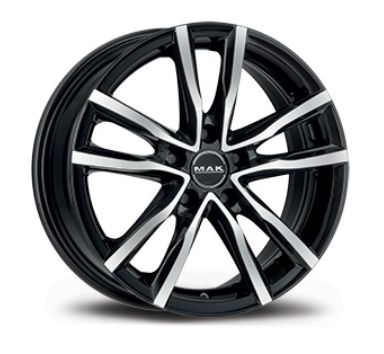 LLANTAS MAK MILANO 18 7,0 5X105 ET 38 56,6 BM NEGRO POLERKA OPEL ASTRA K  