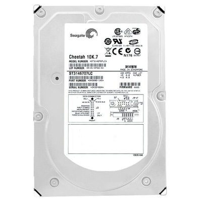 Seagate ST3146707LC 146GB 10K SCSI 80PIN 3,5"