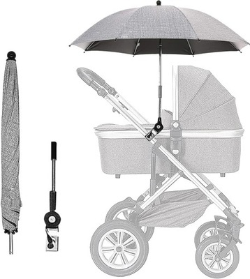 Uniwersalny parasol do wózka dziecięcego z za