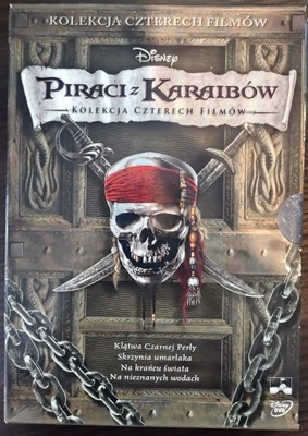 Piraci z Karaibów kolekcja czterech filmów DVD