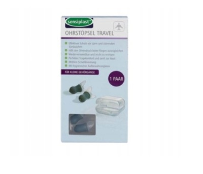 Zatyczki do uszu stopery do spania Sensiplast Small