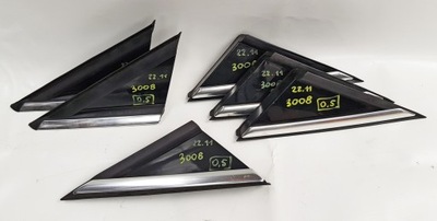 Панель молдинг дверь перед peugeot 3008 09-16 фото №1