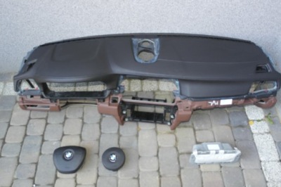 Bmw 5 f10 f11 подушка безопасности pas приборная панель консоль приборная панель pulpit полка кожа фото №1