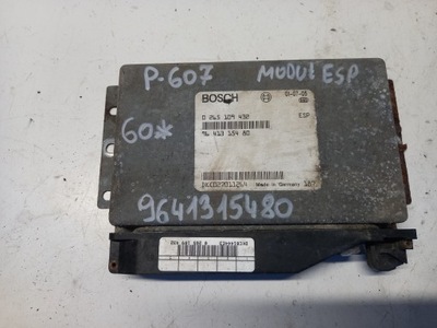Модуль esp peugeot 607 9641315480 фото №1