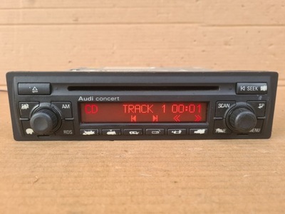 RADIO AUDI CONCERT A2 A8 A4 B5 CD + CÓDIGO 22CM  