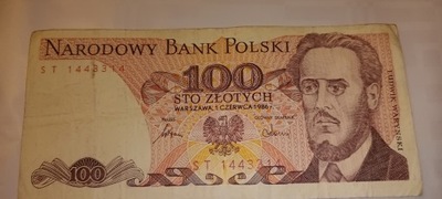 100 ZŁOTYCH 1986r.