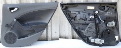 Seat ibiza iv 11 r обшивка дверь правый задняя kombi фото №1