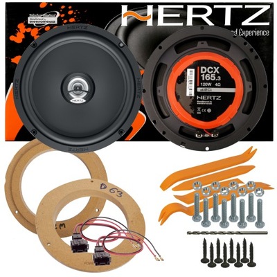 HERTZ SPEAKERS AUDI A3 MERCEDES E CLASS S211 FRONT  