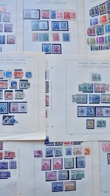 1939-44 DR-Czechy KOLEKCJA znaczków czystych**/* kasowanych wysoka wartość