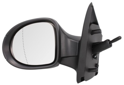 Зеркало механический renault twingo ii 07-10 левая фото №1