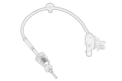 Датчик температури вихлопних газів opel insignia b, ins оригінальний номер opel 55500394 фото №1