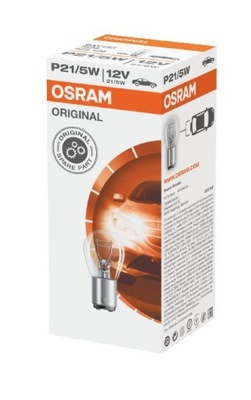 ЛАМПОЧКА OSRAM P21/5W ORIGINAL 12V 1 ШТУКА