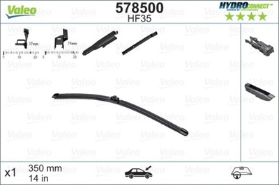 ЛИСТ ДВОРНИКИ HYDROCONNECT 578500