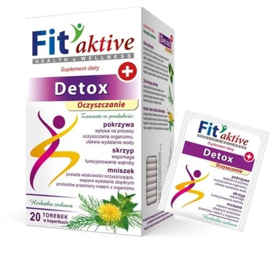 Fit active Detox 20 torebek