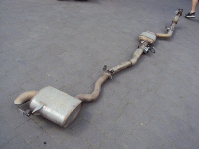 Гаситель выхлоп mercedes glc coupe x253 2.2 cdi fl фото №1