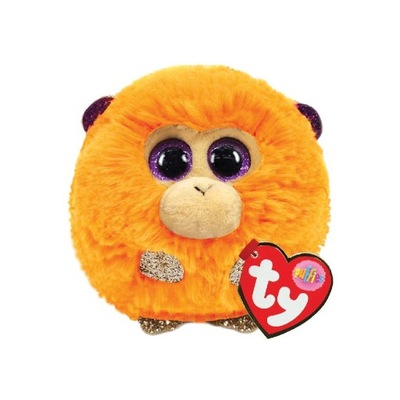 TY Puffies Cuddly Monkey Coconut 8 cm
