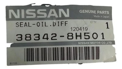 383428H501 УПЛОТНИТЕЛЬ ПОЛУОСИ QASHQAI OE NISSAN фото