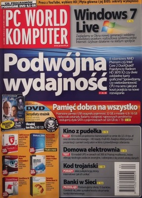 Pc World Komputer 4 2008 płyta DVD