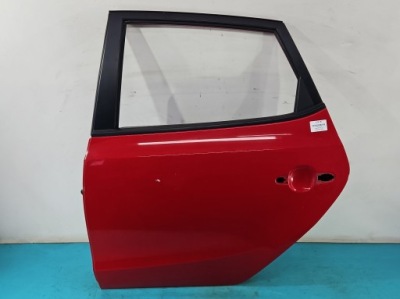 Дверь задняя левая hyundai i30 i 07-12 hb 5d красный ja фото №1