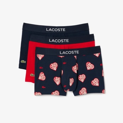 Lacoste Bokserki Męskie 3-Pack 5H0874-9FQ M