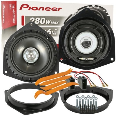 KOMPLET PIONEER GŁOŚNIKI TOYOTA AURIS COROLLA E12 MR2 PRIUS PRZÓD DYSTANSE