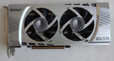 Karta graficzna PALIT GeForce GTX 570 1GB działa ale