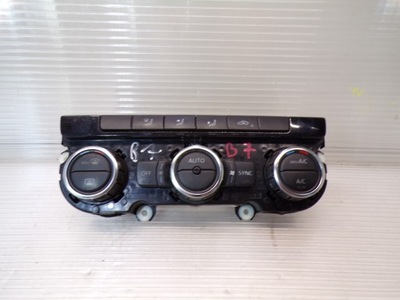 Панель обдув кондиціонера volkswagen passat b7 3aa907044af фото №1