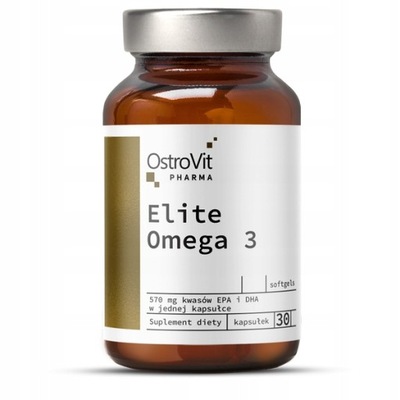 OstroVit Pharma Elite Omega 3 30 kapsułek