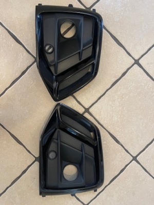 Audi q5 sq5 21- решётка противотуманной фары оригинал фото №1