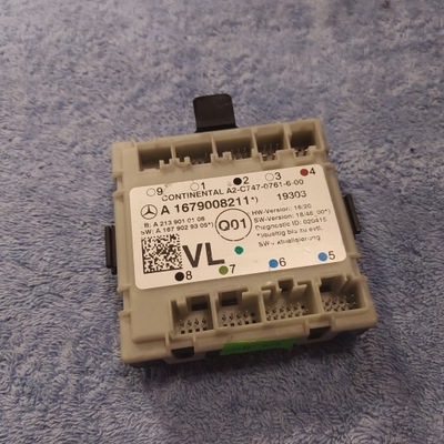 Модуль блок керування двері mercedes w167 a1679008211 фото №1